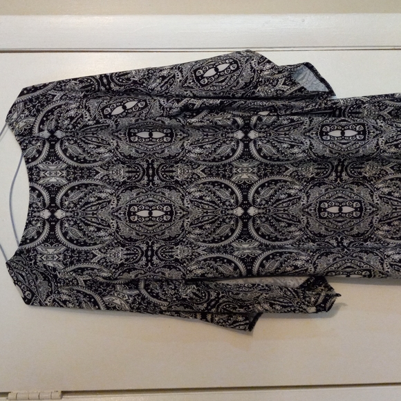 Beautiful boho dress, petite small dress with flare sleeves - Picture 3 of 3